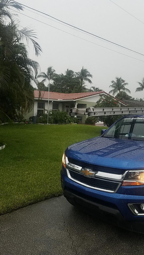 Pompano Beach, FL - Tile roof leak repair estimate by Aj from Earl Johnston Roofing Company Pompano Beach, FL - Tile roof leak repair estimate by Aj from Earl Johnston Roofing Company