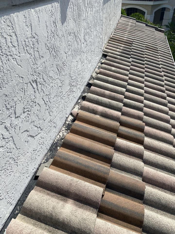 Tile roof leak repair estimate in Weston, FL by Mike Wilde of Earl Johnston Roofing Tile roof leak repair estimate in Weston, FL by Mike Wilde of Earl Johnston Roofing