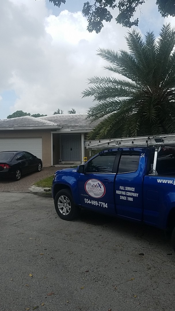 Wilton Manors, FL - Tile roof replacement estimate by Aj from Earl Johnston Roofing Company Wilton Manors, FL - Tile roof replacement estimate by Aj from Earl Johnston Roofing Company