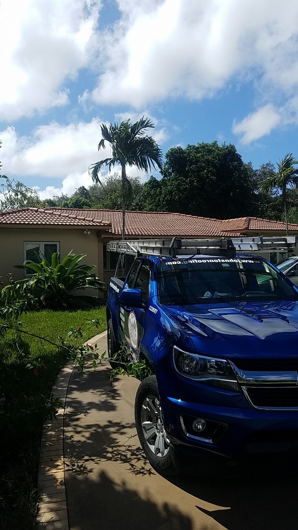 Biscayne Park, FL - Tile roof leak repair estimate by Aj from Earl Johnston Roofing Company Biscayne Park, FL - Tile roof leak repair estimate by Aj from Earl Johnston Roofing Company