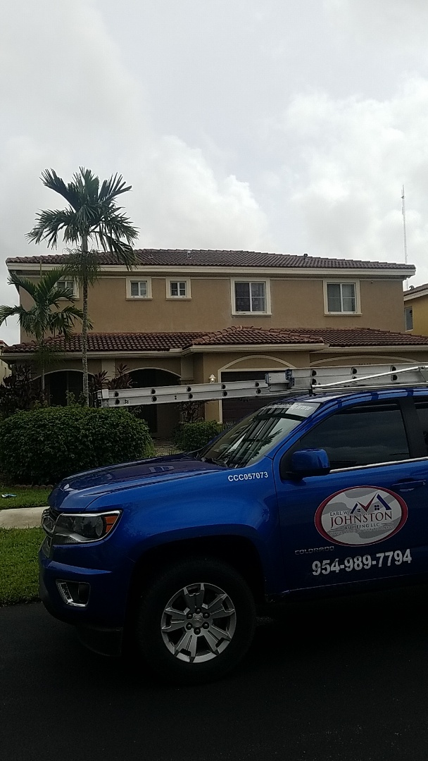 Miami Gardens, FL - Tile roof repair estimate by Aj from Earl Johnston Roofing Company Miami Gardens, FL - Tile roof repair estimate by Aj from Earl Johnston Roofing Company