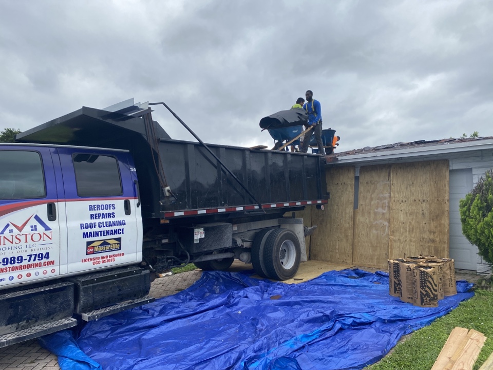 Pompano Beach, FL - Single and flat re-roof in deerfield Beach Pompano Beach, FL - Single and flat re-roof in deerfield Beach