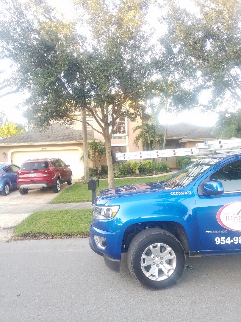 Coconut Creek, FL - Shingle roof leak repair estimate by Aj from Earl Johnston Roofing Company Coconut Creek, FL - Shingle roof leak repair estimate by Aj from Earl Johnston Roofing Company