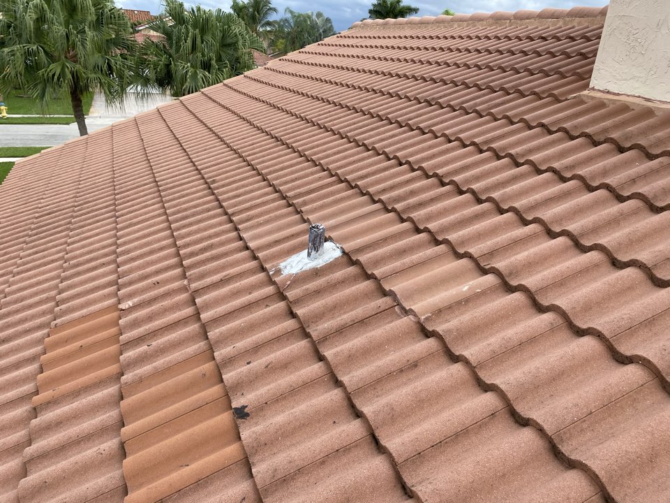 Tile roof leak repair estimate in Davie, FL by Mike Wilde of Earl Johnston Roofing Tile roof leak repair estimate in Davie, FL by Mike Wilde of Earl Johnston Roofing