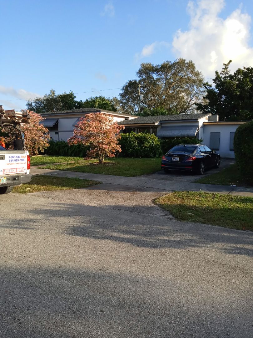 Miami Gardens, FL - Finished gaf timberline shingle and flat roof by earl w Johnston roofing Miami Gardens, FL - Finished gaf timberline shingle and flat roof by earl w Johnston roofing