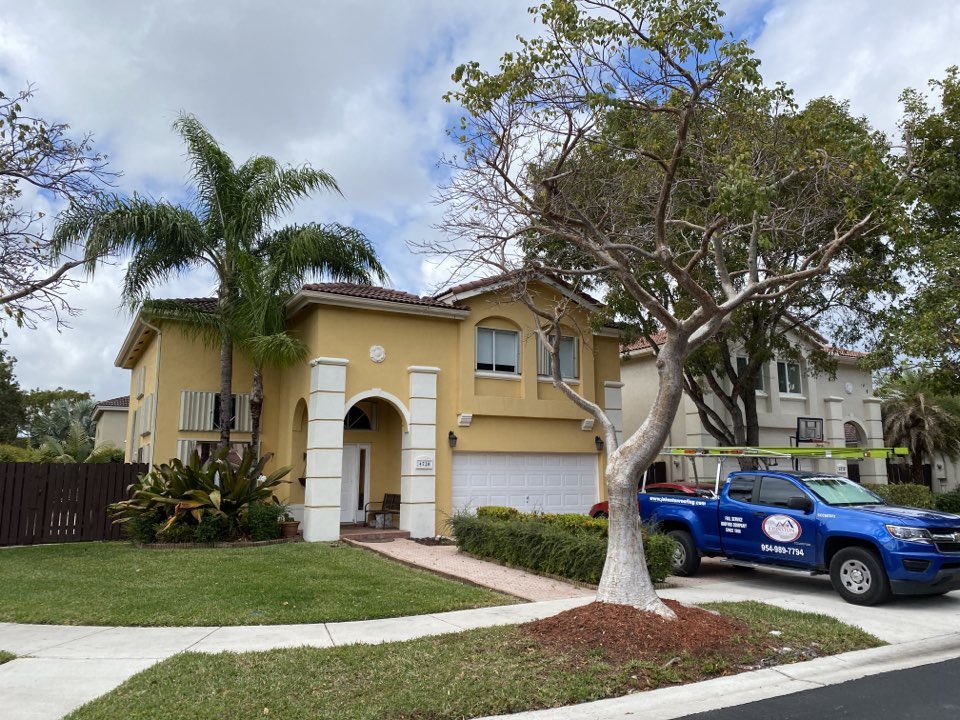 Doral, FL - Cement Tile Roof Repair Estimate / Fascia Repair Estimate / Tile Roof Cleaning / Earl W Johnston Roofing / 954-989-7794 / Eric Suarez / Se Habla Espanol Doral, FL - Cement Tile Roof Repair Estimate / Fascia Repair Estimate / Tile Roof Cleaning / Earl W Johnston Roofing / 954-989-7794 / Eric Suarez / Se Habla Espanol