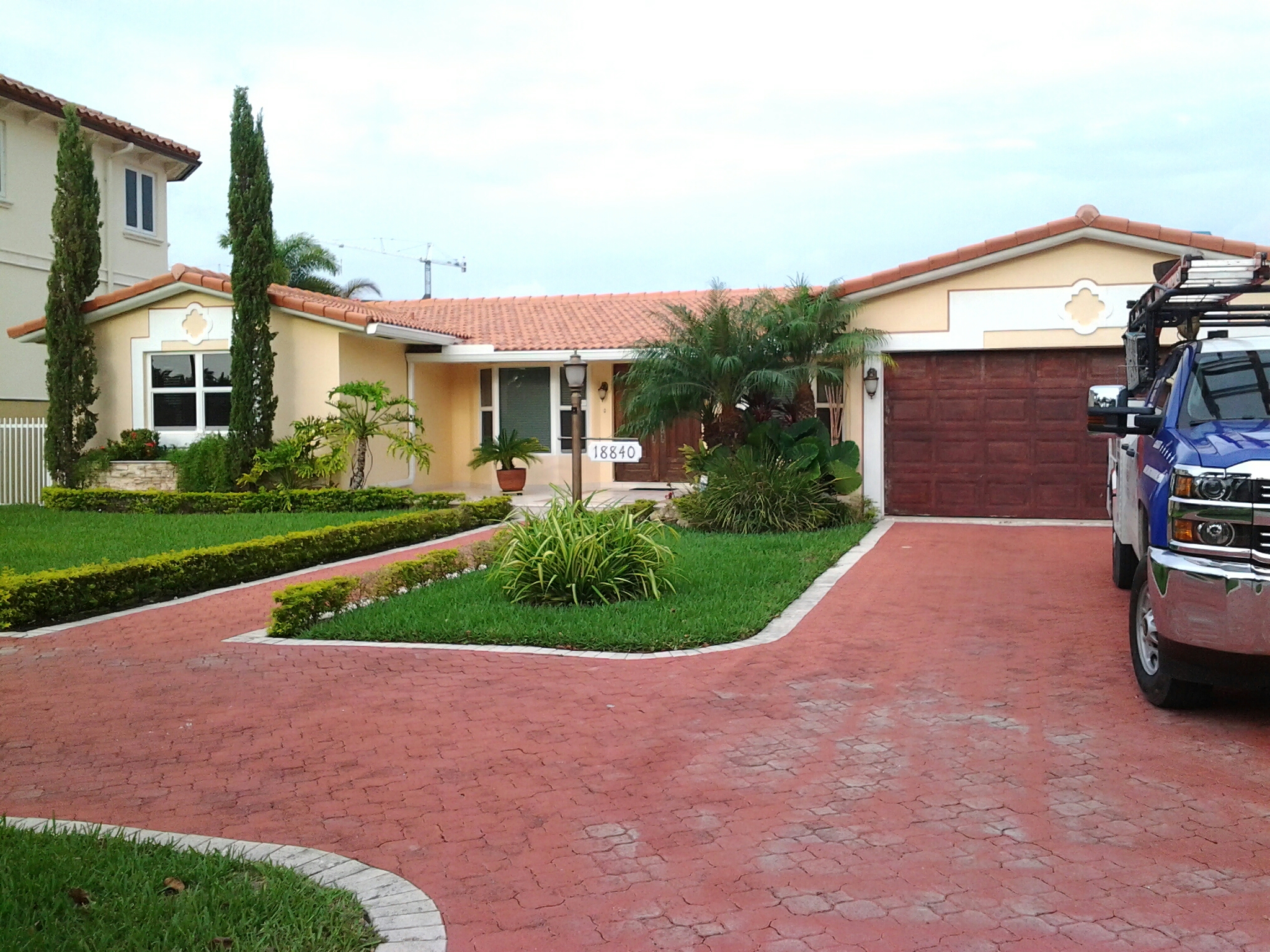 Sunny Isles Beach, FL - Roof tile repair in the city of Sunny Isles Florida this repair is being done by Earl W Johnston roofing company Tony and Jose G are your repair technicians Sunny Isles Beach, FL - Roof tile repair in the city of Sunny Isles Florida this repair is being done by Earl W Johnston roofing company Tony and Jose G are your repair technicians