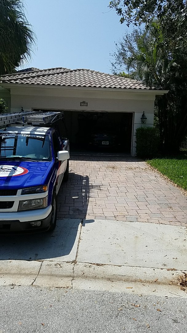 Weston, FL - Tile roof leak repair estimate done by AJ from Earl johnston roofing Weston, FL - Tile roof leak repair estimate done by AJ from Earl johnston roofing