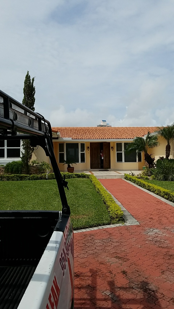Sunny Isles Beach, FL - Tile roof repair estimate by AJ from Earl Johnston Roofing Sunny Isles Beach, FL - Tile roof repair estimate by AJ from Earl Johnston Roofing