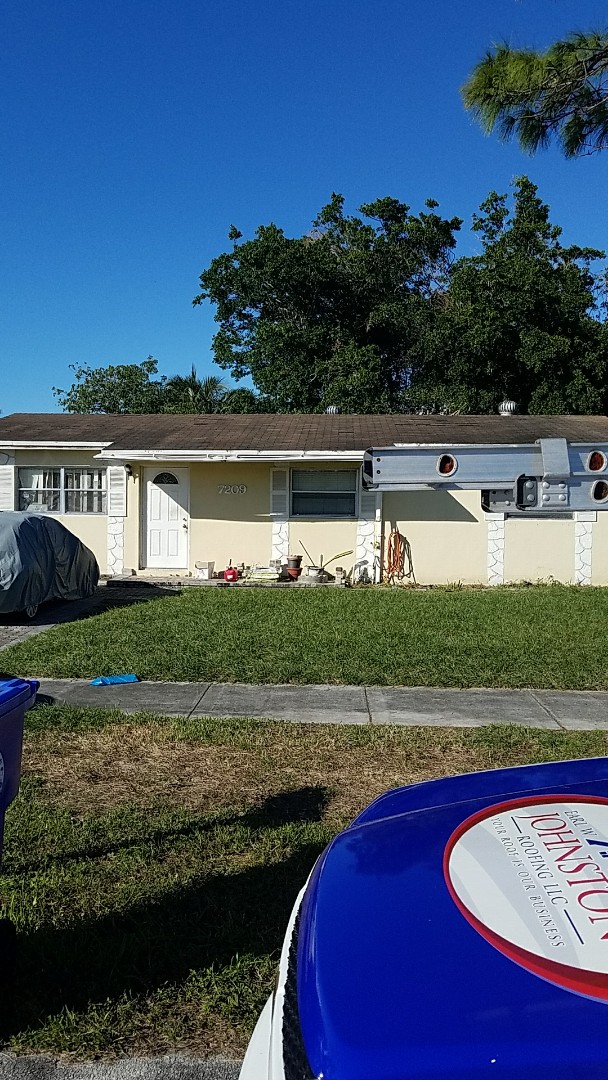 North Lauderdale, FL - Shingle roof replacement estimate by AJ from Earl Johnston Roofing North Lauderdale, FL - Shingle roof replacement estimate by AJ from Earl Johnston Roofing