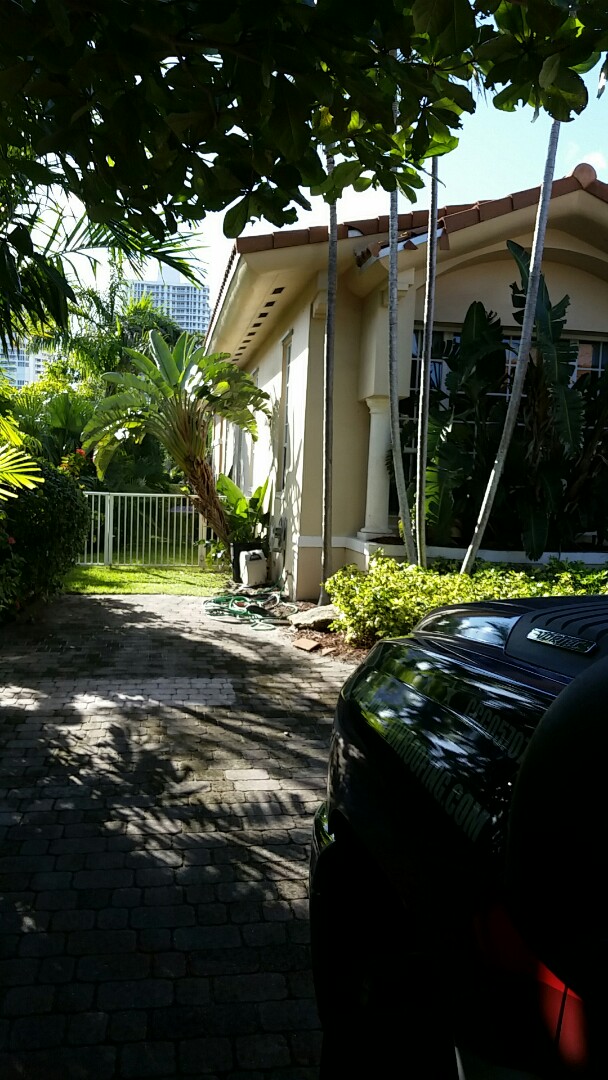 Sunny Isles Beach, FL - Estimating broken roof roof tiles from Hurricane Andrew from trees hitting into it. Golden Beach Sunny Isles Beach, FL - Estimating broken roof roof tiles from Hurricane Andrew from trees hitting into it. Golden Beach