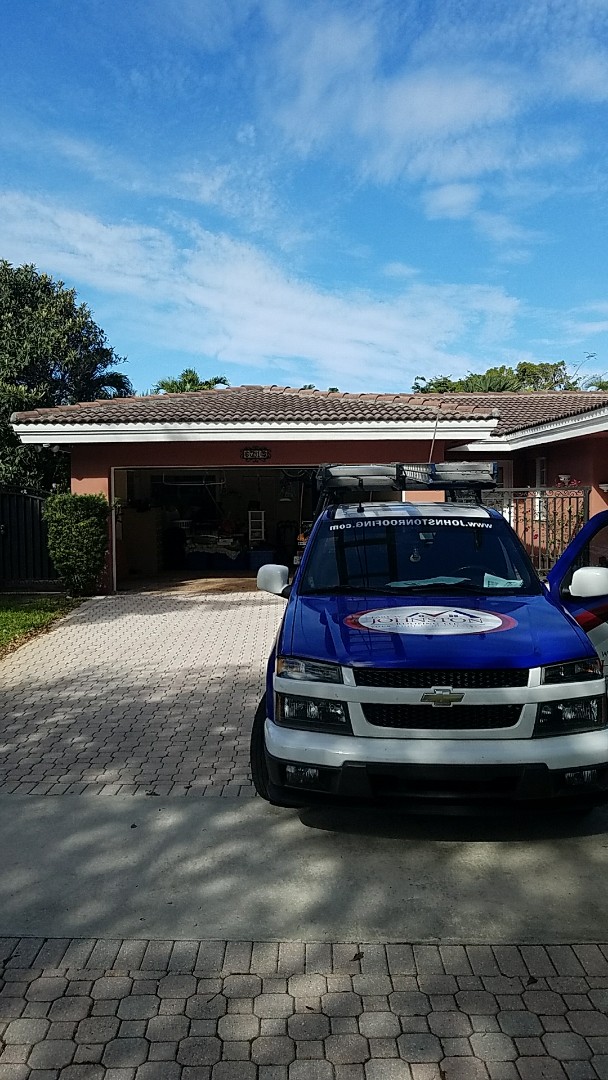 Miami Lakes, FL - Eagle Malibu tiles reroof proposal by AJ from Earl Johnston Roofing Miami Lakes, FL - Eagle Malibu tiles reroof proposal by AJ from Earl Johnston Roofing