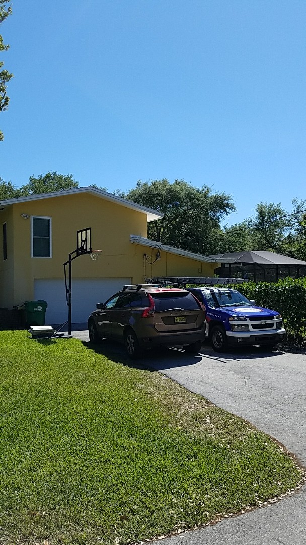 Pinecrest, FL - GAF mineral cap sheet flat roof replacement proposal by AJ from Earl Johnston Roofing Pinecrest, FL - GAF mineral cap sheet flat roof replacement proposal by AJ from Earl Johnston Roofing