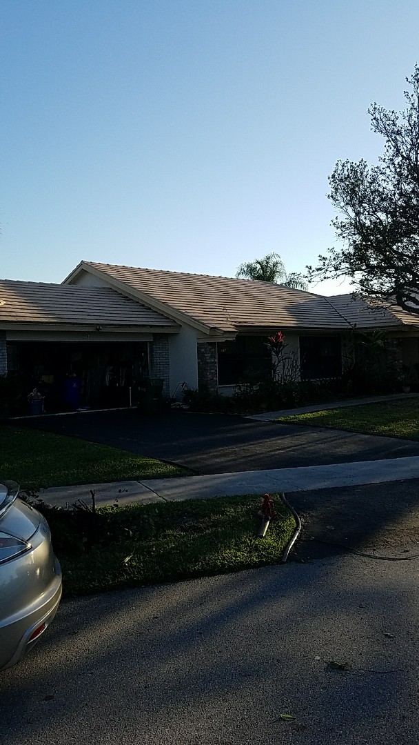 Margate, FL - Eagle Bel Air tiles reroof proposal by AJ from Earl Johnston Roofing Margate, FL - Eagle Bel Air tiles reroof proposal by AJ from Earl Johnston Roofing