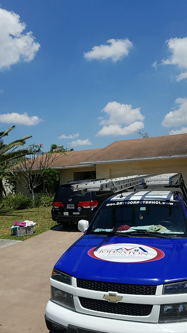 Dania Beach, FL - GAF timberline HD shingle reroof estimate done by Earl Johnston Roofing Dania Beach, FL - GAF timberline HD shingle reroof estimate done by Earl Johnston Roofing