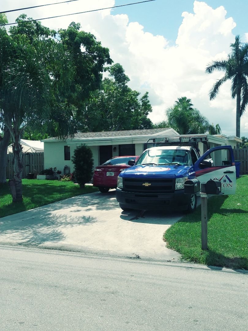 Margate, FL - Finished gaf timberline shingle and flat roof by earl w johnston roofing llc Margate, FL - Finished gaf timberline shingle and flat roof by earl w johnston roofing llc
