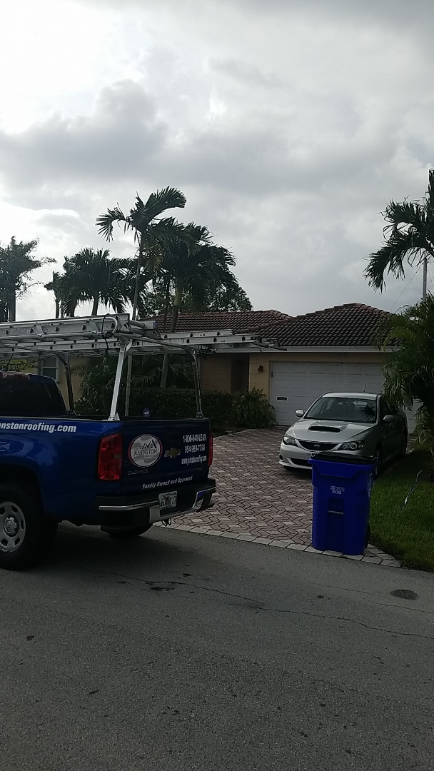 Deerfield Beach, FL - Tile roof leak repair estimate by Earl Johnston Roofing Company Deerfield Beach, FL - Tile roof leak repair estimate by Earl Johnston Roofing Company