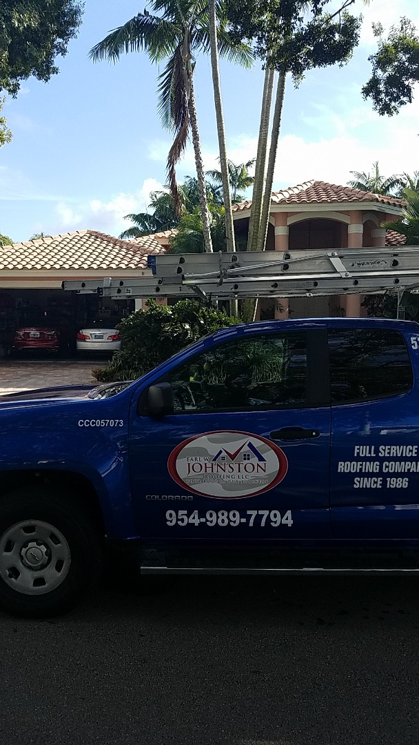 Parkland, FL - Tile roof cleaning and repair estimate by Earl Johnston Roofing Company Parkland, FL - Tile roof cleaning and repair estimate by Earl Johnston Roofing Company