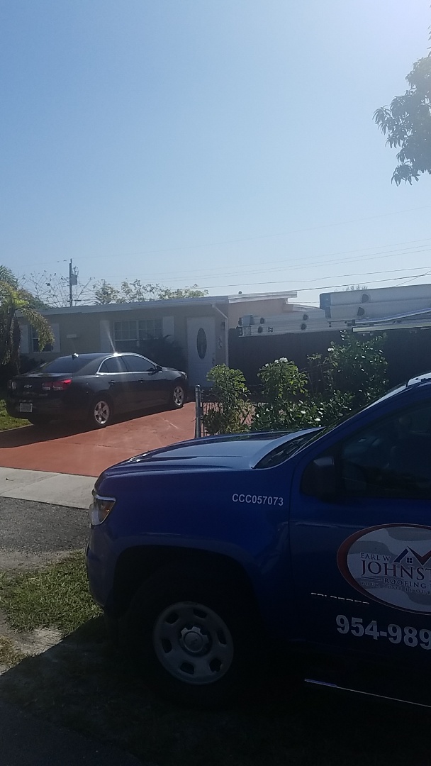 West Park, FL - GAF mineral cap sheet flat roof replacement estimate by Earl Johnston Roofing Company West Park, FL - GAF mineral cap sheet flat roof replacement estimate by Earl Johnston Roofing Company
