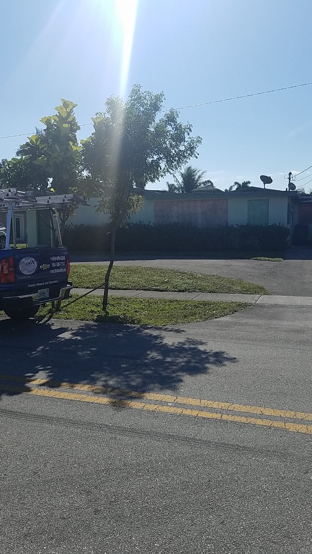 West Park, FL - GAF mineral cap sheet flat roof replacement estimate by Earl Johnston Roofing Company West Park, FL - GAF mineral cap sheet flat roof replacement estimate by Earl Johnston Roofing Company