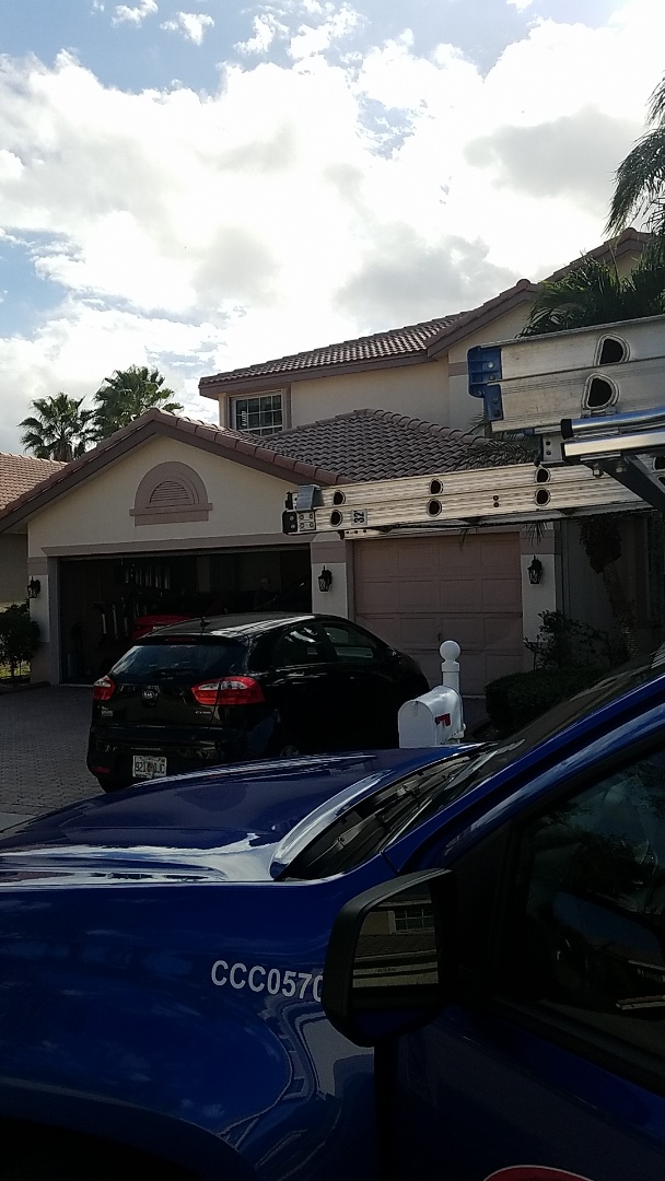 Tamarac, FL - Tile roof leak repair estimate by Earl Johnston Roofing Company Tamarac, FL - Tile roof leak repair estimate by Earl Johnston Roofing Company