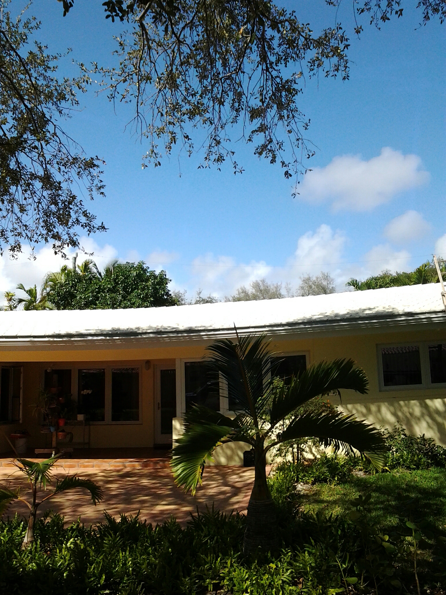Coral Gables, FL - Pressure clean roof and fix ridge cap Coral Gables, FL - Pressure clean roof and fix ridge cap