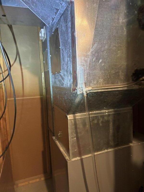 Performed scheduled maintenance on customer's furnace. Identified dirty furnace condition requiring thorough cleaning. Replaced air filter with new 16x20x1 filter. System now operating correctly after cleaning and service.