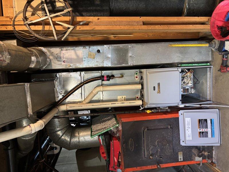 Completed annual furnace maintenance under CCC Premium Plan agreement. Installed 14x25x1 filter and performed complete system inspection. All components functioning correctly with no issues identified at this time.