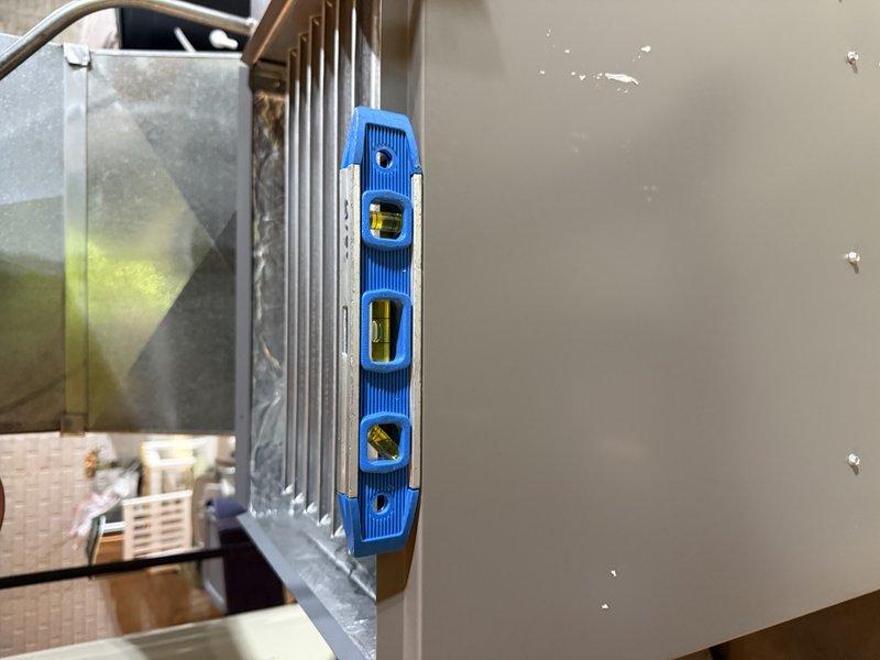 Successfully installed a Lennox EL297V 70K BTU furnace with proper leveling to ensure optimal performance. Replaced approximately 4 feet of 2-inch PVC cellular core venting and reconnected existing ecobee thermostat. Installation was completed with no active heat as specified in work order.