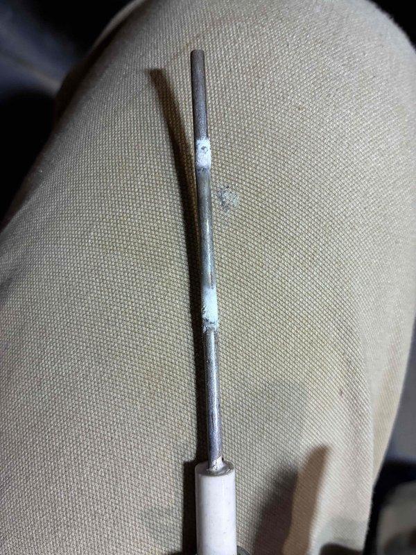 Diagnosed no heat condition on Lennox furnace, identified extremely dirty flame sensor as root cause. Cleaned and replaced flame sensor, restoring proper operation. Recommended annual maintenance to evaluate overall furnace condition and prevent future issues.