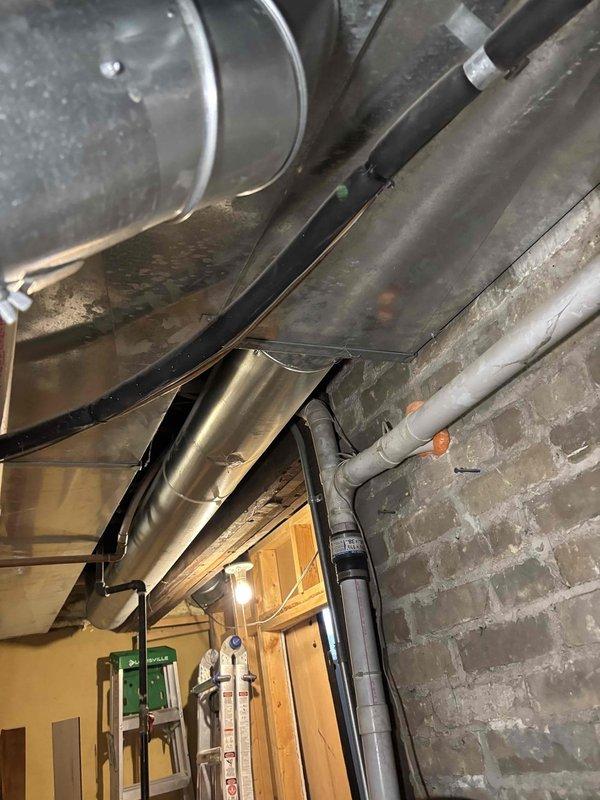 Responded to no-heat service call back, accessed property through back door as instructed. Diagnosed failed control board evident by visual inspection showing heat damage/discoloration on PCB. Provided customer with replacement options and quotes for new control board.