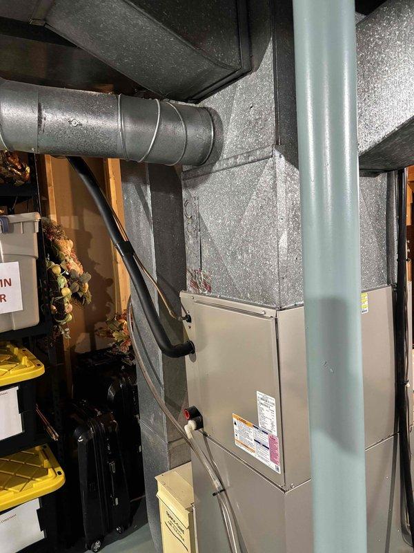 Performed scheduled preventive maintenance on furnace unit under CCC Quality Plan Annual Agreement. Inspected ductwork connections and verified proper measurements of the system. All components functioning within normal parameters; no issues detected.