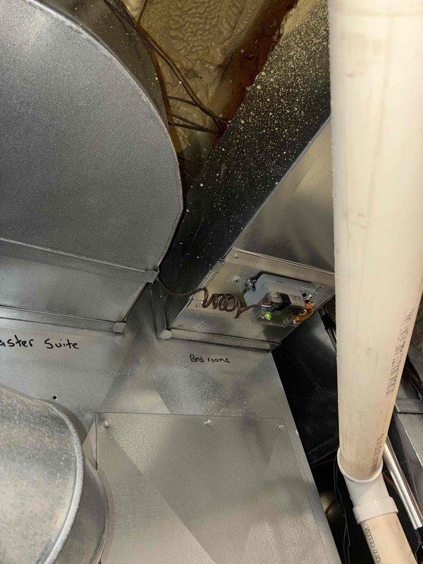 Diagnosed and resolved heating issue where furnace was not reaching setpoint temperature due to heavily clogged filters. Replaced both filters, which were restricting proper airflow and causing the unit to trip high-temperature limit switch. Post-repair testing confirmed system now operating within normal parameters with proper airflow restored.