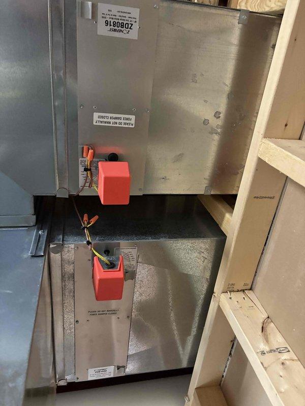 Responded to call back for Daikin HVAC system that was reported leaking following routine maintenance. Upon inspection, identified a loose condensate hose as the source of the leak. Properly reattached and secured the condensate drain line to resolve the issue.