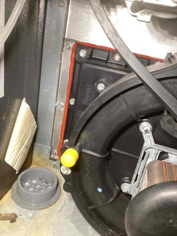 Performed annual maintenance on two Goodman furnaces, including filter cleaning and inspection of all components which were found to be within manufacturer specifications. Identified and repaired a water leak in the system. Visual inspection confirmed proper wiring connections and component assembly throughout the HVAC system.