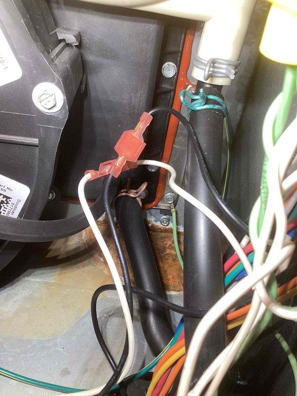 Performed annual maintenance on two Goodman furnaces, including filter cleaning and inspection of all components which were found to be within manufacturer specifications. Identified and repaired a water leak in the system. Visual inspection confirmed proper wiring connections and component assembly throughout the HVAC system.