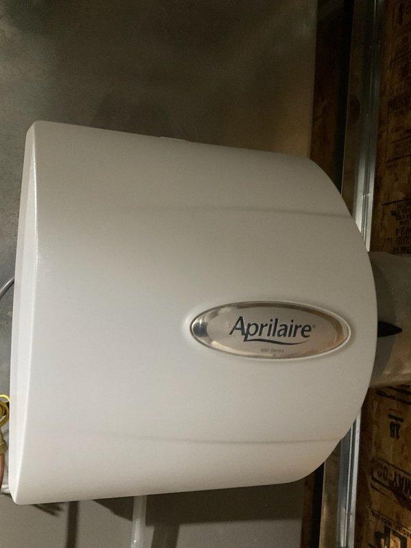 Performed comprehensive tune-up service on Lennox furnace system and inspected the connected Aprilaire humidifier. System was last serviced in 2023. Replaced air filter (16x25x4 - #35) and installed new evaporator pad for air handler. Noted humidifier issue requiring follow-up service at a later date.