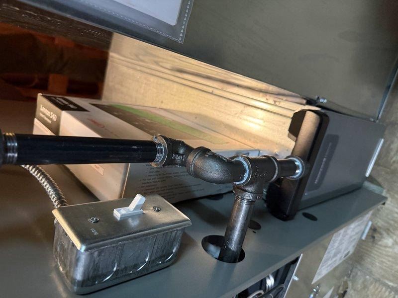 Successfully completed a full HVAC system installation, replacing an existing Lennox Pulse system with a new SLP99 70K BTU furnace, EL18KVC 2-ton condensing unit, and 24B-71 cased coil. Upgraded PVC venting from 1.5" to 2" above drop ceiling, installed a new S40 thermostat, replaced return drop and media filter cabinet, and ensured proper electrical connections by removing old fused switch at the furnace location.