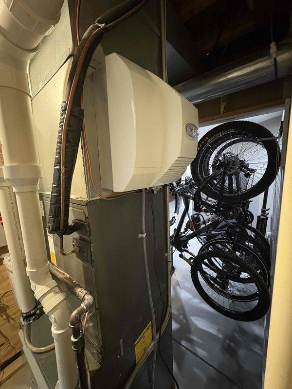 Performed annual maintenance under RenewCCC Quality Plan on Daikin furnace system. Completed comprehensive furnace tune-up with inspection of all components finding system in good working condition. Replaced 20x25x4 filter (#35) and serviced humidifier to ensure optimal system performance and indoor air quality.