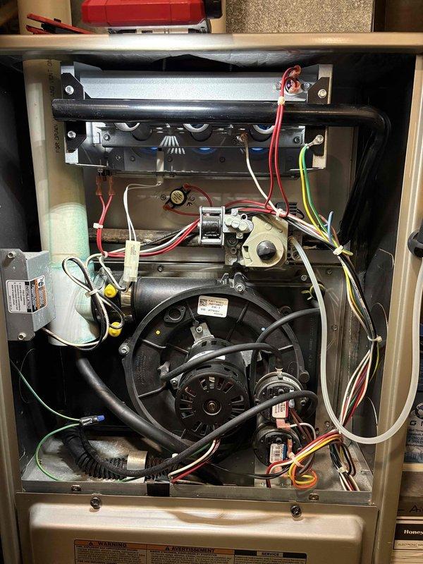 Performed annual CCC Quality Plan maintenance on customer's furnace system. Diagnosed furnace overheating issue during inspection; adjusted airflow parameters to restore proper temperature regulation and ordered replacement limit switch. Comprehensive tune-up service completed as per prepaid maintenance agreement.