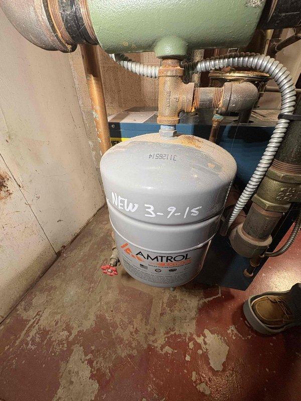 Responded to no heat issue from boiler system. Diagnosed failed zone valve actuator and replaced with new component. System now functioning properly with proper flow through heating zones.