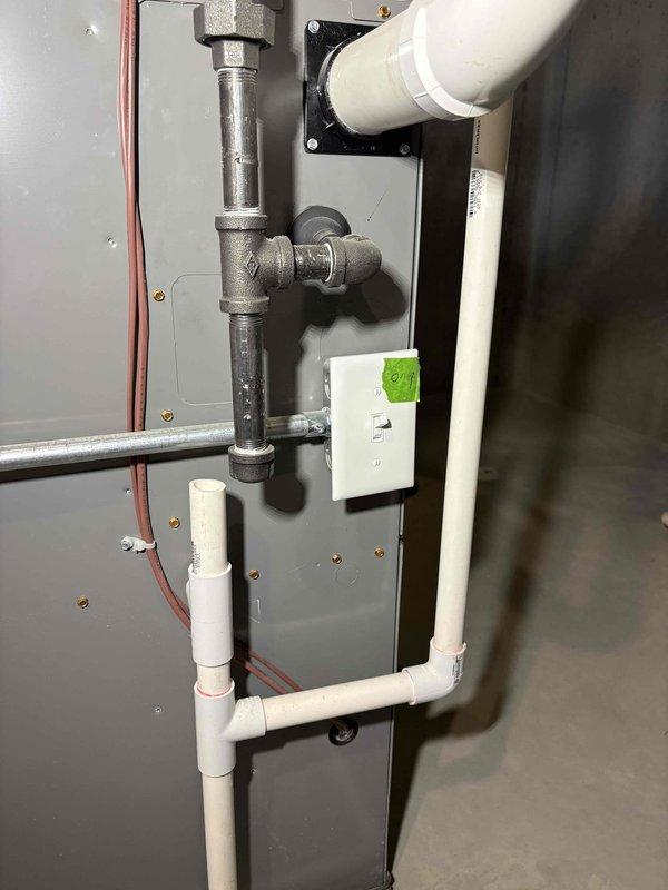 Performed routine furnace tune-up service and addressed reported whistling noise. Discovered significantly dirty filter causing restricted airflow. Replaced filter which eliminated noise and restored proper system operation.