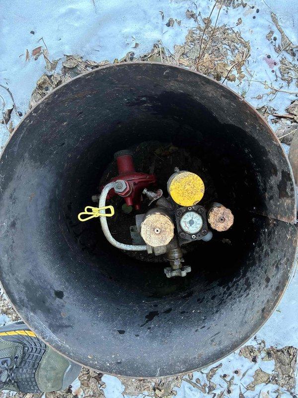 Responded to service call after gas company replaced regulator. Found pressure switch malfunctioning, causing customer to resort to "hammer method" for system operation. Removed and replaced faulty pressure switch, tested system operation through multiple heating cycles, and verified proper functionality restored.