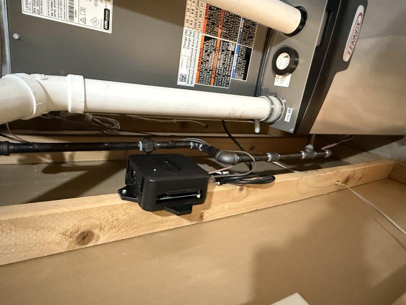 Completed full system installation including SLP99 90K BTU furnace, EL15KC1 3-ton AC unit, and 30/36C cased coil. Installed 2" cellular core PVC (approximately 12ft), added 4" media filter cabinet, and replaced return drop while reusing existing line set. Connected system to customer's existing Nest thermostat and verified proper operation of all components with level installation confirmed.