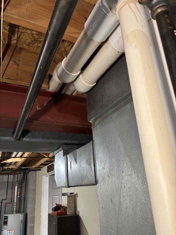 Responded to after-hours emergency call for no heat complaint. Diagnosed failed secondary heat exchanger in existing furnace. Customer had previously experienced insufficient heating and leaking water, temporarily resolved by clearing condensate tubes. New system installation scheduled for tomorrow.