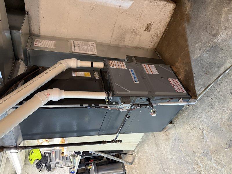Completed warranty replacement of LP burner kit on Amana furnace as authorized. Installed new kit according to manufacturer specifications, documented model and serial numbers with photos, and recovered the original defective unit for return. System tested and functioning properly.