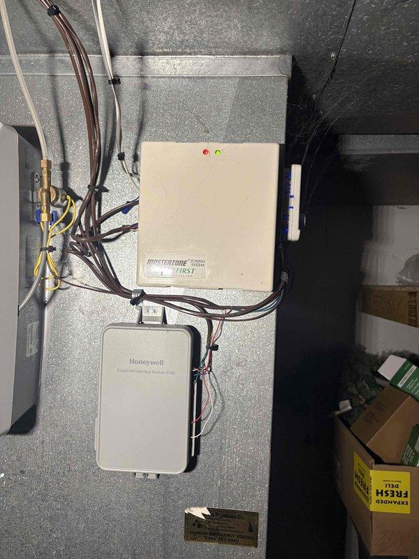 Responded to no heat call for 18-year-old furnace blowing cold air. Diagnostic inspection revealed failed heat exchanger. Customer was provided replacement options for new furnace system due to age of equipment and safety concerns.