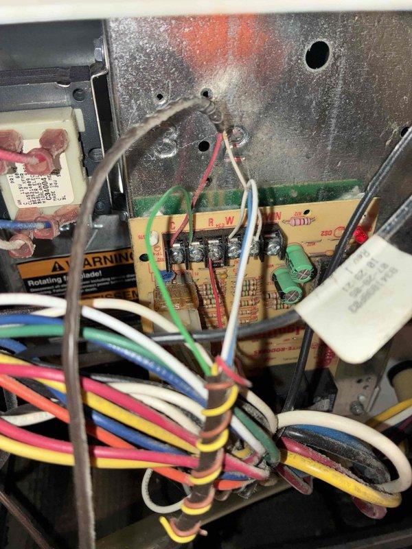 Responded to no heat call for aging furnace (10+ years). Upon inspection, accessed internal components and examined control board, wiring connections, and blower motor assembly. Diagnosed and corrected issue, restoring proper heating function. System now operating normally.