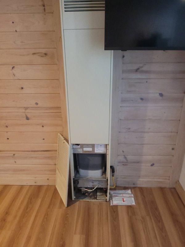 Responded to no heat call for unit with pilot light issue. Upon inspection of the furnace in basement, found pilot light was extinguished. Accessed internal components through lower access panel, cleaned pilot assembly, and relit pilot light. Verified proper gas flow and flame sensor operation. System now functioning normally with consistent heat output.