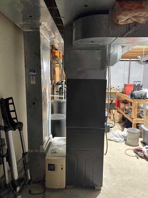 Performed annual furnace maintenance under CCC Quality Plan. System in good working condition after tuneup. Identified aging humidifier requiring replacement and provided customer with replacement quote.
